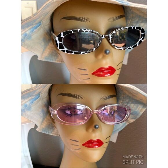 Bundle of Sunglasses Nordstrom Purple and Black Whit Animal Print
All new - Picture 1 of 6